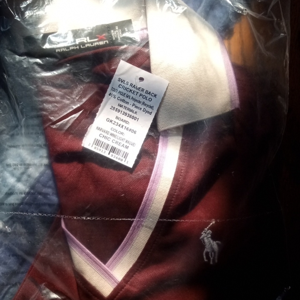 Ralph Lauren Maroon Polo Shirt